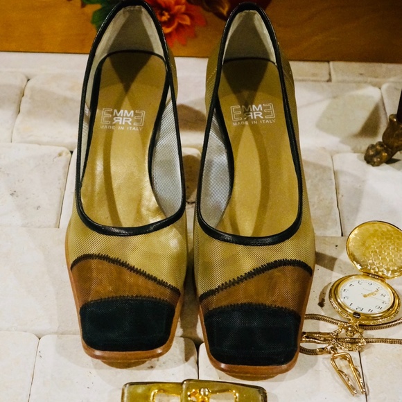 Emme Erro Vero Cuoio Pump Heel shoes - Picture 1 of 5